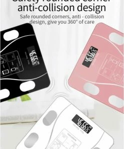 Merkloos Digitale Smart Weegschaal - Personenweegschaal - Met Lichaamsanalyse - USB Oplaadbaar - Met App - Wit 18 Merkloos Digitale Smart Weegschaal - Personenweegschaal - Met Lichaamsanalyse - USB Oplaadbaar - Met App - Wit -Yunmai Shop 550x776 1