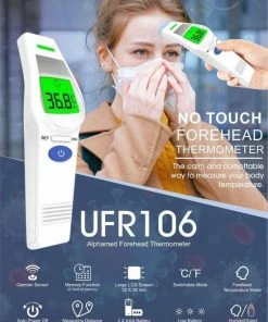 ALPHAMED Infrarood Thermometer Voorhoofd -Yunmai Shop 550x777 4