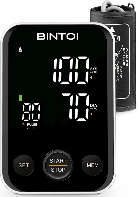 Bintoi? BX300 - Bloeddrukmeter Bovenarm - Hartslagmeter - Incl. Opbergtas En Batterijen - 2 Gebruikers 3 Bintoi? BX300 - Bloeddrukmeter Bovenarm - Hartslagmeter - Incl. Opbergtas En Batterijen - 2 Gebruikers