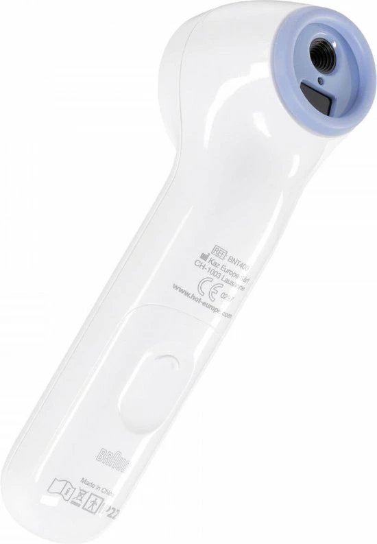 Braun Digitale Thermometer + Handige Opbergetui - Voorhoofdthermometer - Age Precision Technologie - Contactloze Meting - Geschikt Voor Baby's, Kinderen & Volwassenen - Koortsindicator Met Leeftijdsinstelling - Met Stiltemodus - BNT400- Wit 10 Braun Digitale Thermometer + Handige Opbergetui - Voorhoofdthermometer - Age Precision Technologie - Contactloze Meting - Geschikt Voor Baby's, Kinderen & Volwassenen - Koortsindicator Met Leeftijdsinstelling - Met Stiltemodus - BNT400- Wit - Afbeelding 8