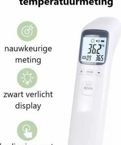 Medimeter Infrarood Thermometer Voorhoofd - Thermometer Lichaam - Koortsthermometer Voor Volwassenen En Baby's - Digitale Thermometer Koorts - Instant Meting In 1 Seconde - Makkelijk Te Lezen In Het Donker - Alarm Bij Koorts -Incl. Batterijen - Wit 13 Medimeter Infrarood Thermometer Voorhoofd - Thermometer Lichaam - Koortsthermometer Voor Volwassenen En Baby's - Digitale Thermometer Koorts - Instant Meting In 1 Seconde - Makkelijk Te Lezen In Het Donker - Alarm Bij Koorts -Incl. Batterijen - Wit -Yunmai Shop 550x804