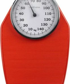 Medisana PS 100 - Analoge - Personenweegschaal - Rood -Yunmai Shop 550x817