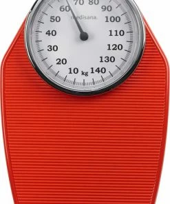 Medisana PS 100 - Analoge - Personenweegschaal - Rood -Yunmai Shop 550x819 1
