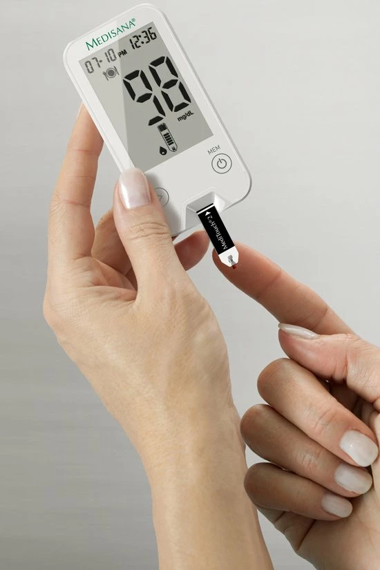 Medisana Bloedglucosemeter Meditouch2 Mg/dL (versie Voor België) 8 Medisana Bloedglucosemeter Meditouch2 Mg/dL (versie Voor België) - Afbeelding 6