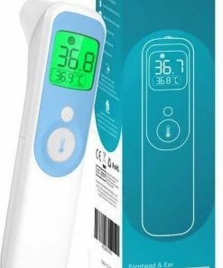 AOJ Medical AOJ-20C Thermometer Voorhoofd En Oor - ISO 9001 Gecertificeerde Koortsthermometer - Volwassenen En Baby Of Kind - Infrarood - Lichaam 22 AOJ Medical AOJ-20C Thermometer Voorhoofd En Oor - ISO 9001 Gecertificeerde Koortsthermometer - Volwassenen En Baby Of Kind - Infrarood - Lichaam -Yunmai Shop 550x829 1