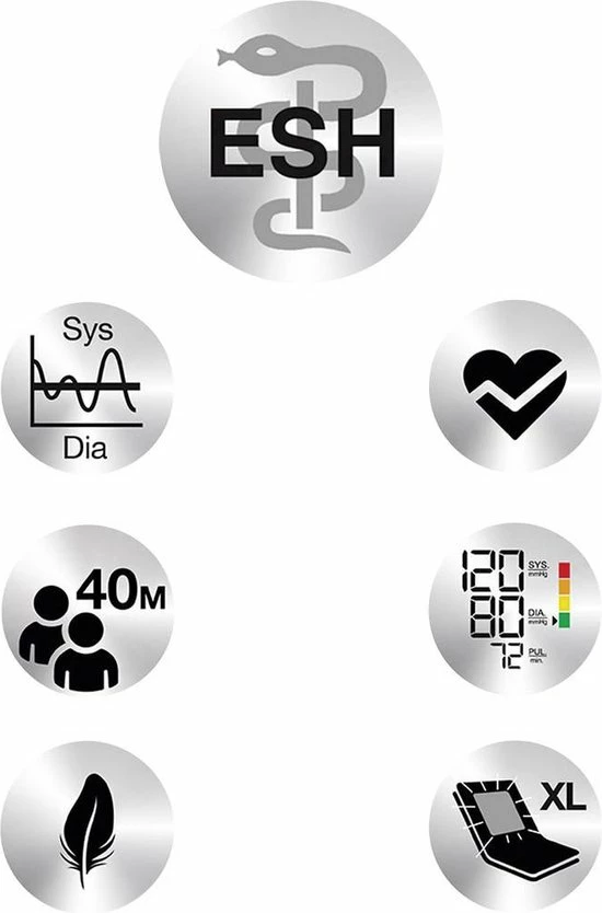 Braun ExactFit™ 3 BUA6150WE - Bovenarmbloed Drukmeter 13 Braun ExactFit™ 3 BUA6150WE - Bovenarmbloed Drukmeter - Afbeelding 11